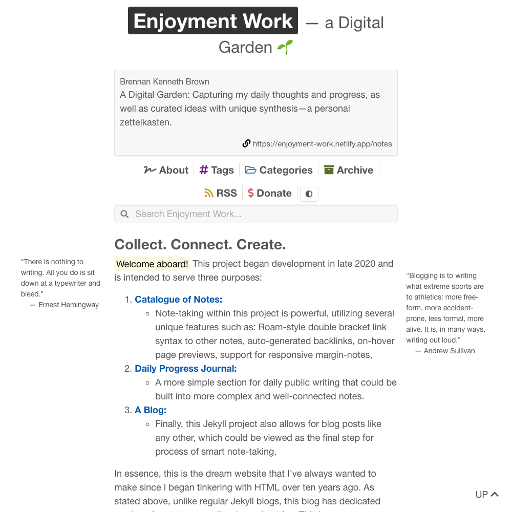 Enjoyment Work screenshot