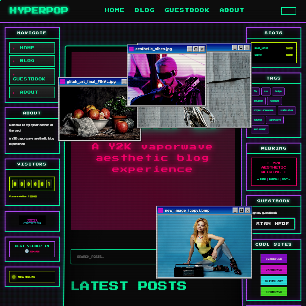 Hyperpop screenshot